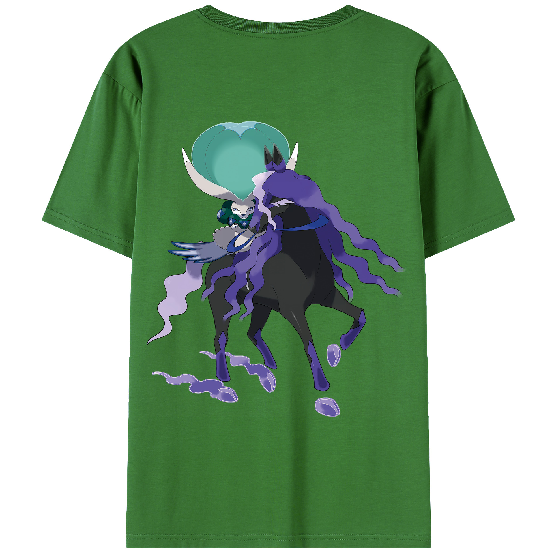 （画像用） ポケットモンスター Pokémon レディース半袖Tシャツ(バックプリント)
